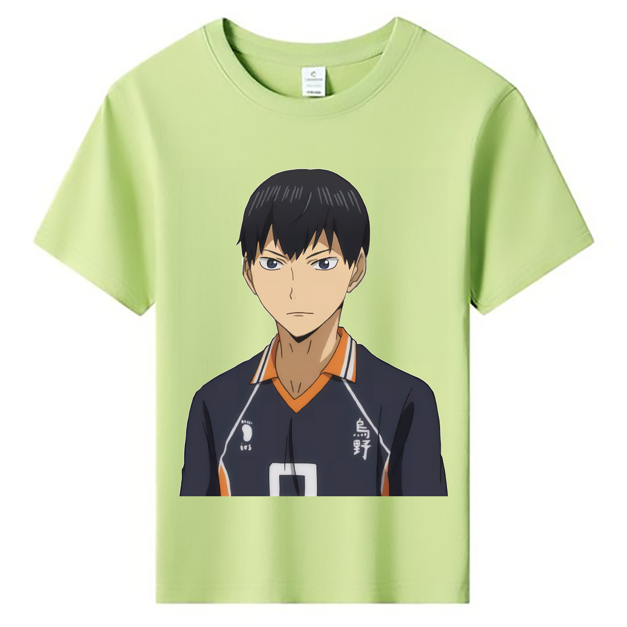 （画像用） ハイキュー!! Haikyu!! 綿100％キッズTシャツ（フロントプリント）